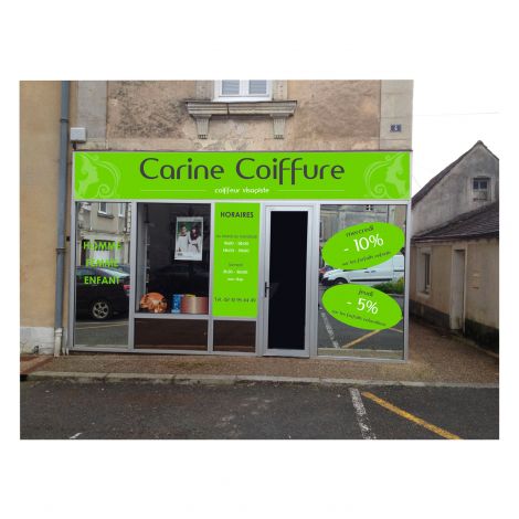 Enseigne, Carine Coiffure